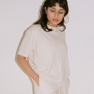 Pansy Co T-Shirt in Natural - Size L